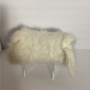 Vintage fur hand warmer
